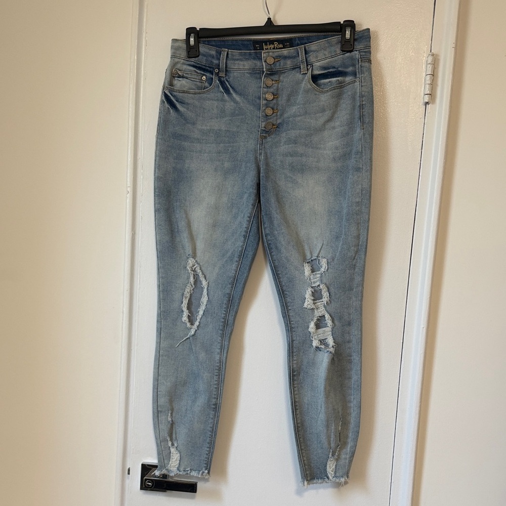 Indigo Rein High Rise Light Blue Jeans